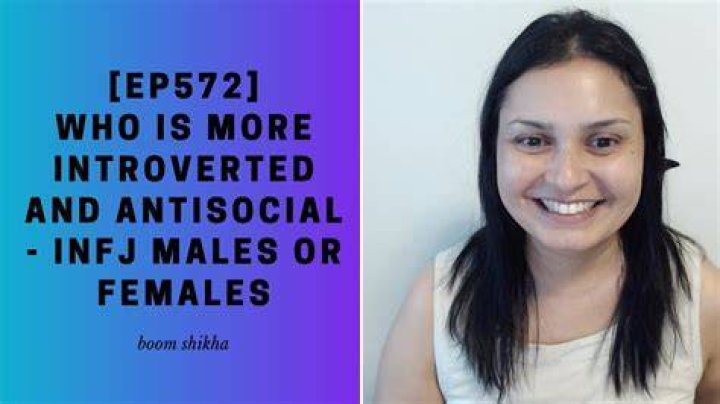 Are males or females more introverted?