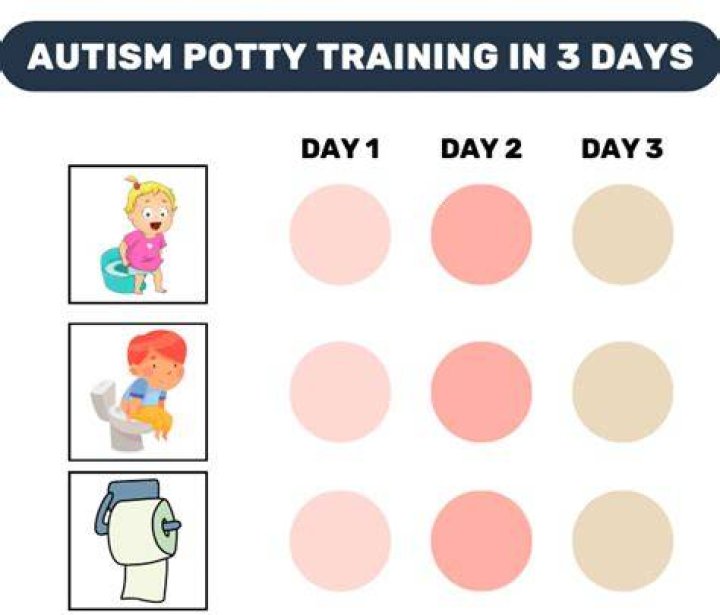 At what age are most autistic children potty trained?