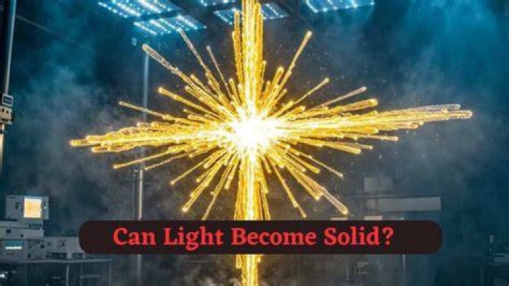 Can you freeze a photon?