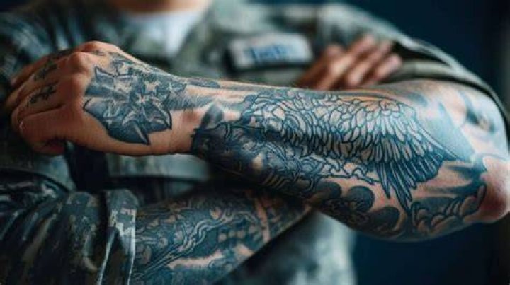 Can you join the Marines with tattoos on your forearms?