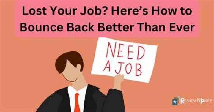 How do you bounce back after being laid-off?