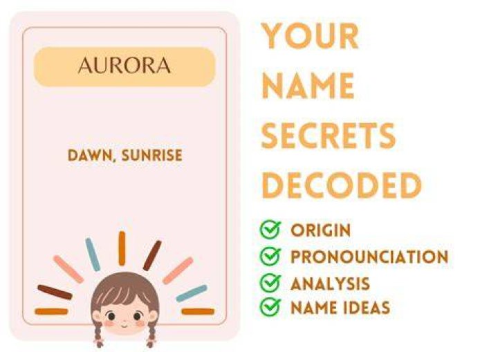 Is Aurora a good name for a girl?