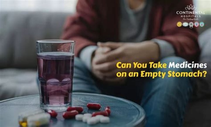 Is it OK to take tramadol on an empty stomach?