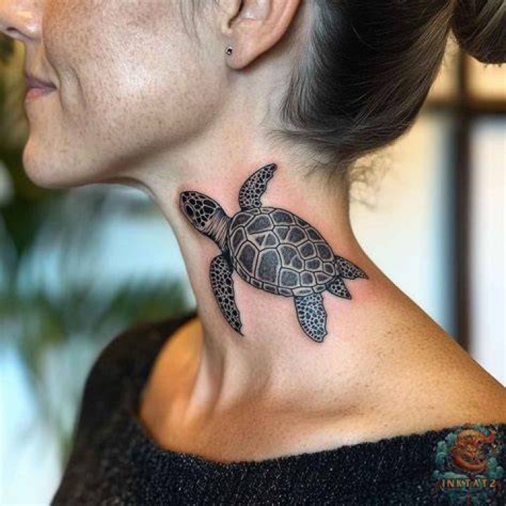 What does a tattoo of a turtle mean?
