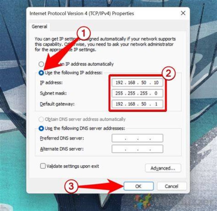 What is IP setting in WiFi?