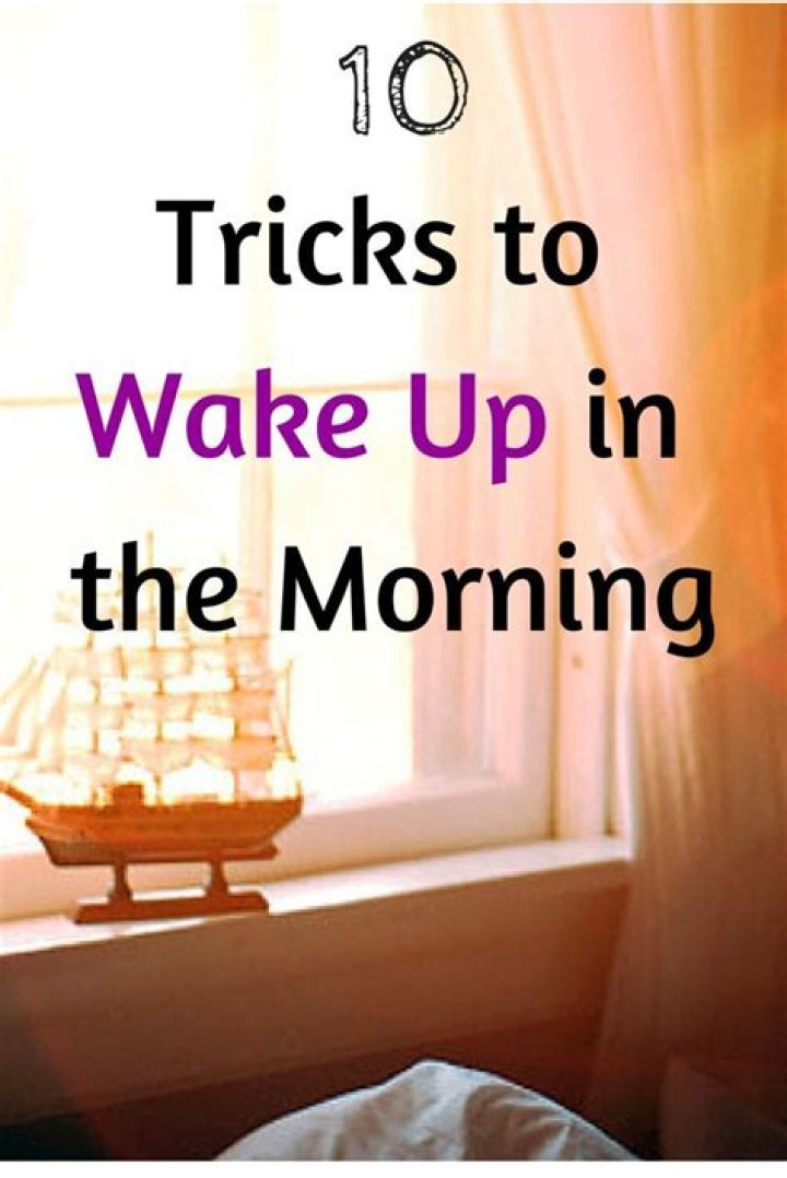 What time is best to wake up in the morning?